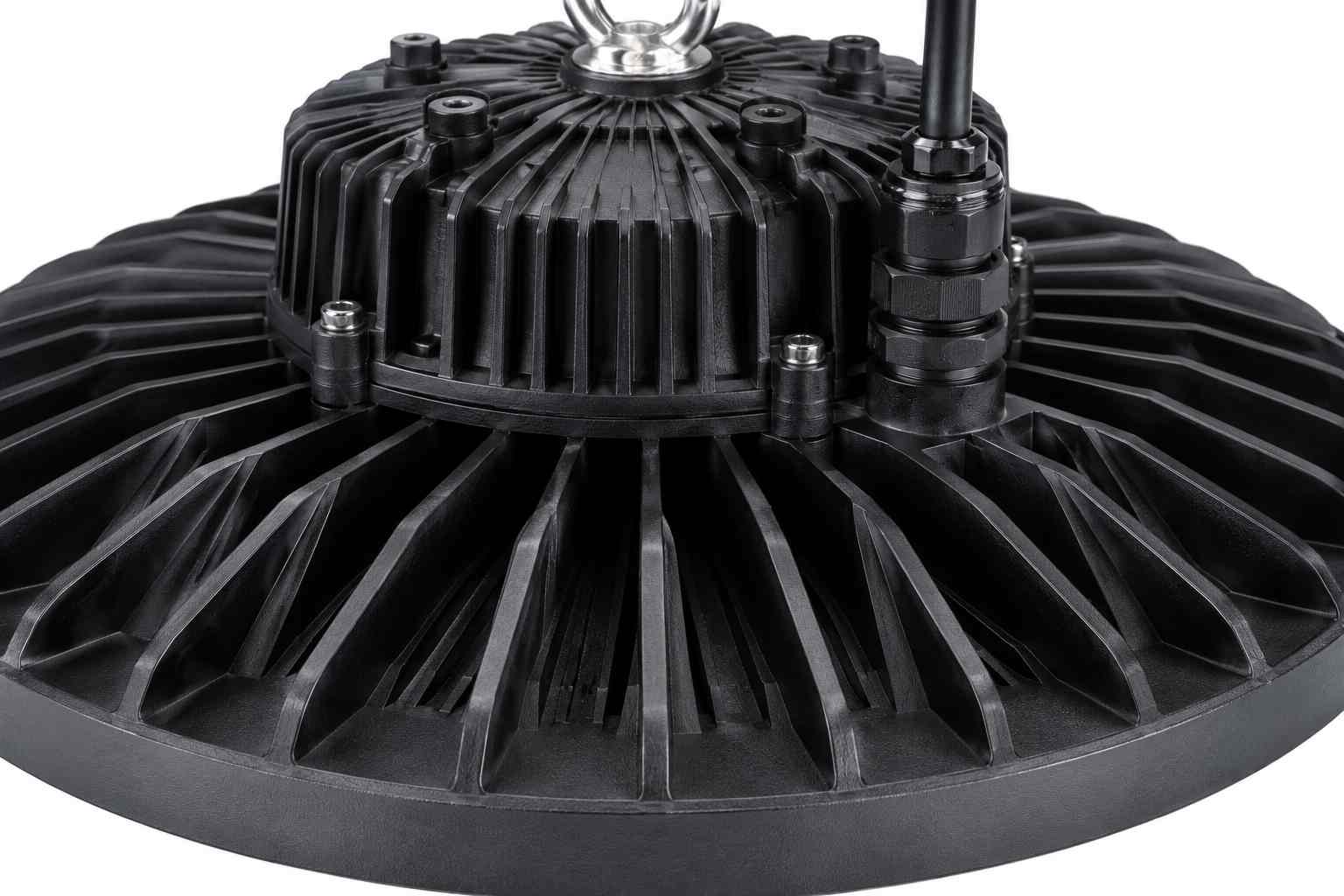 BRI-LED HIBAY UFO S200 200W - hliníkové tělo s pasivním chlazením, krytí IP65